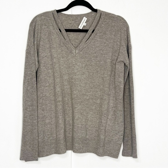 White + Warren Wool Cashmere Blend Sweater - Picture 1 of 5